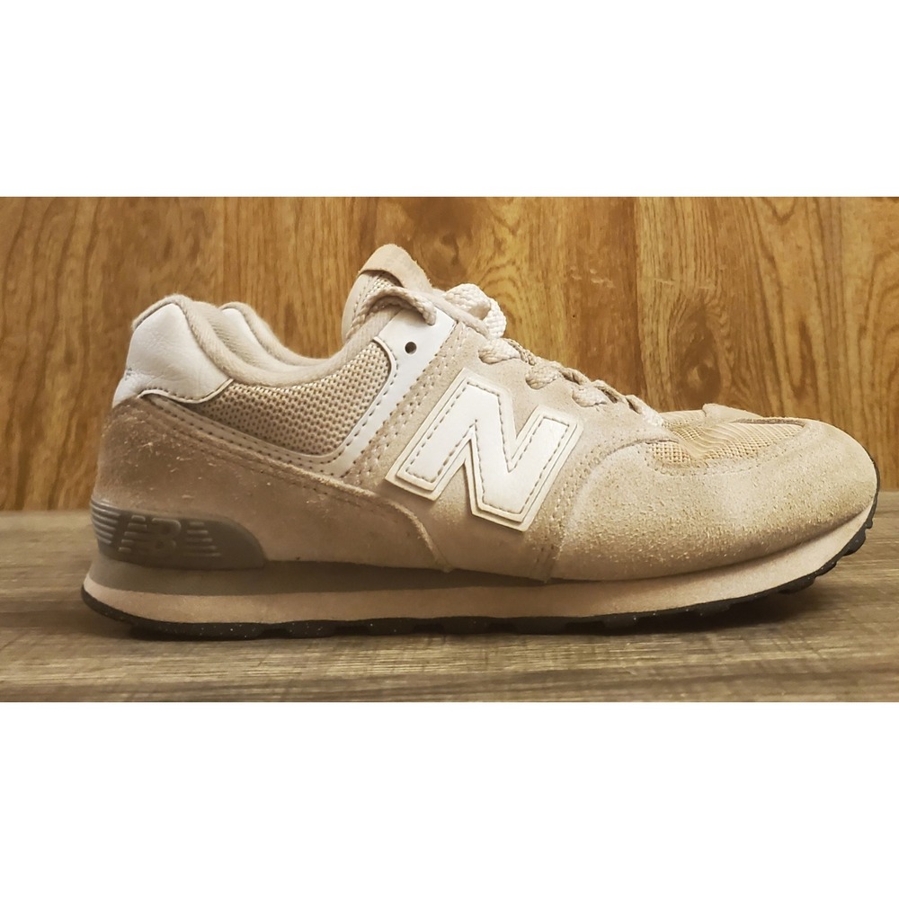 New Balance 574 Core Nimbus Cloud Sneakers Shoes Youth Size 2 Gray